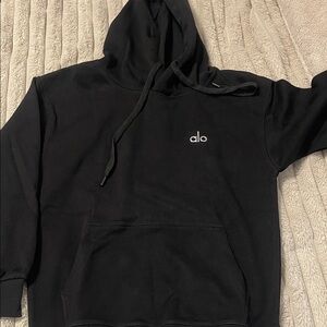 ALO Yoga Men's Charcoal Hoodie